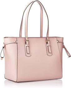 img 3 attached to 👜 Chic and Functional: MICHAEL Michael Kors Voyager Medium Top Zip Tote in Soft Pink - Shop Now!