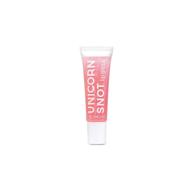 🦄 unicorn snot holographic glitter lip gloss: perfect stocking stuffer & christmas gift - vegan, cruelty-free makeup & body art (pink) logo