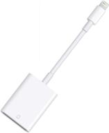 veetone apple mfi certified lightning to sd card camera reader для iphone ipad - надежный просмотрщик трейловых камер и адаптер для карт памяти для iphone 12/11/xs/xr/x/8/7/ipad - удобство подключения и воспроизведения. логотип