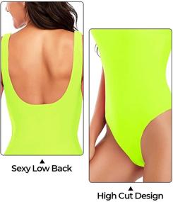 img 2 attached to Swimsuits Control Padding Bathing Swimwear