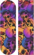 skull pattern skateboard sheet scooter logo