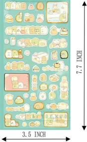 img 3 attached to 🏷️ 500+ Colorful Adhesive Sticker Labels: Creative Decor for Diary & Album (8 Sheets)