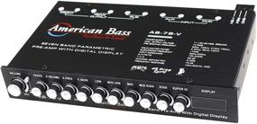 img 3 attached to 🔊 Enhance Your Audio Experience with the American Bass High End 7 Band Equalizer featuring Voltage Display