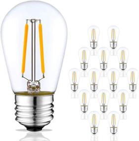 img 4 attached to 💡 Illuminate Your Space with Versatile Bulbstring S14 LED Light Bulbs