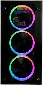 img 3 attached to 💪 Powerful CUK Stratos Micro Gaming Desktop: Liquid Cooled Intel i9-11900KF, 64GB DDR4 RAM, 1TB NVMe SSD + 2TB HDD, NVIDIA GeForce RTX 3070 8GB, 750W Gold PSU, Windows 10 Home - Gamer PC Computer