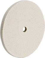 🛠️ woodstock d2497 buffing wheel, 5-inch spiral sewn, 30 ply, 1/2-inch hole logo