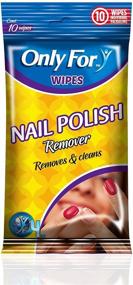 img 4 attached to 10 Pack x 10 Individual Packaged Nail Polish Remover Wipes - Gentle Cuticle Cleansing - Acetone-Free Solution