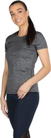 img 3 attached to Women's 3-Pack IcyZone Workout Running Tshirts: Athletic Yoga Tops & Gym Shirts