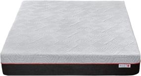 img 1 attached to Rivet Mattress by Amazon Brand: Supportive Memory Foam with Celliant Cover for Restorative Sleep, 10-Inch Full Height