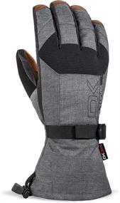 img 1 attached to Dakine Leather Scout Glove Carbon Men's Accessories