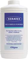 keratex kmsp 450 mud shield powder: 450g for ultimate protection and care logo