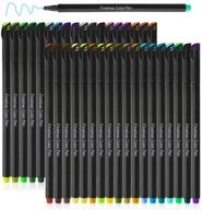 🖊️ vibrant tanmit fineliner pens: 36 colors for journaling, note taking, writing, drawing, coloring, planner, and calendar! logo