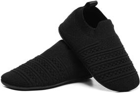 img 3 attached to 👟 Lightweight Toddler Slippers for Boys - QZKDM QZ2065Black29 Shoes