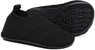 👟 lightweight toddler slippers for boys - qzkdm qz2065black29 shoes logo