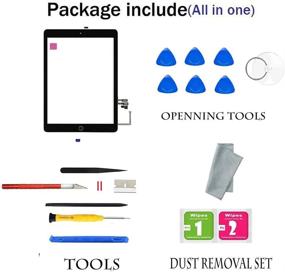 img 1 attached to 📱 GoodFixer iPad 6 6th Gen Touch Screen Replacement Digitizer Kit - A1893 A1954 - Home Button, Video Guide, Full Repair Tools