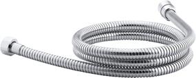 img 2 attached to KOHLER K-8593-CP MasterShower 72-Inch Metal Shower Hose: Polished Chrome Performance at Its Finest