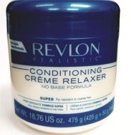 💆 revlon professional super conditioning cream relaxer, 15 ounce logo