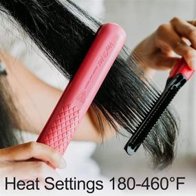 img 1 attached to 🔥 Ceramic Flat Iron by Herstyler