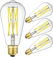 💡 enhanced ambience: leools dimmable incandescent equivalent restaurant lighting solution logo