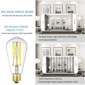 img 1 attached to 💡 Enhanced Ambience: LEOOLS Dimmable Incandescent Equivalent Restaurant Lighting Solution