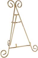 🖼️ darice 12-inch gold decorative tabletop easel for enhanced searchability logo