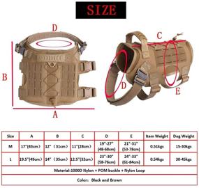 img 3 attached to 🐾 LIVIQILY Laser-Cut Style Molle Dog Pack: A Functional Hiking Backpack for Your Medium to Large Dog