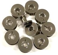 🧵 cutex 10 metal bobbins #330.012.0t - compatible with bernina 130, 160, 801, 830, 900, 1020, 1030 sewing machines logo