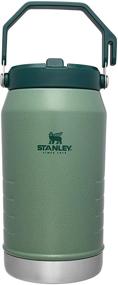 img 4 attached to Stanley IceFlow Stainless Steel Vacuum Insulated Water Jug with Straw - Perfect Reusable Tumbler for Home, Office, and On-the-Go - Leakproof Flip Cap!