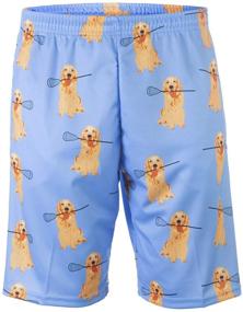img 3 attached to Шорты для лакросса Golden Retrievers Pockets