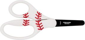 img 1 attached to Fiskars Softball Baseball Safety Edge Scissors