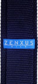 img 1 attached to ZENXUS Mulberry NeckTies Classic Skinny Men's Accessories