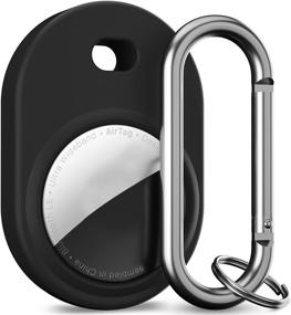 img 4 attached to Amniau Compatible Silicone Keychain Carabiner