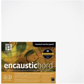 img 4 attached to Ampersand Encausticbord Hardboard Encaustics EN1212