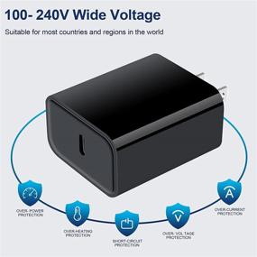 img 3 attached to Charger Charging Adapter Samsung Galaxy Car Electronics & Accessories for Car Electronics Accessories