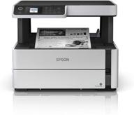 🖨️ epson ecotank et-m2170 wireless monochrome all-in-one supertank printer - ethernet enabled plus 2 years of boundless ink supply logo