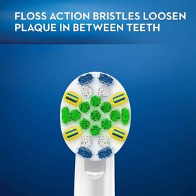 img 1 attached to Oral-B FlossAction Toothbrush Refill Brush Heads - Pack of 5