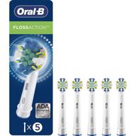 oral-b flossaction toothbrush refill brush heads - pack of 5 logo