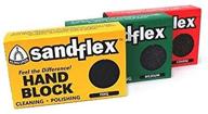 sandflex sanding block 3 pack logo
