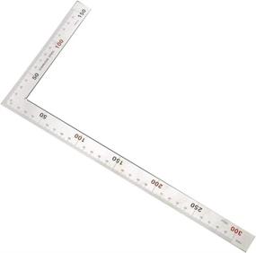 img 3 attached to 📐 Liyafy Stainless Steel 90 Degree Shaped Square Layout Tool Metric Ruler 150x300mm - Dual Angle Side, Perfect for Precise Measurements