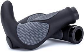 img 4 attached to 🚲 MEETLOCKS Comfort Ergo Handlebar Grips for MTB BMX Cycling - Designed for Enhanced Bike Grip Experience