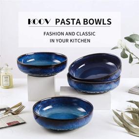 img 3 attached to Stunning and Versatile: KOOV Ceramic Stackable Serving Reactive for a Stylish Table Setting