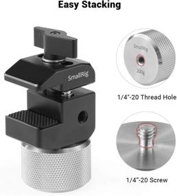 img 2 attached to 🏋️ 200 г съемного контрвеса для DJI Ronin S/Ronin RS 2/Ronin-SC/Ronin RSC 2 & Zhiyun Gimbal Стабилизаторы - SMALLRIG 2285