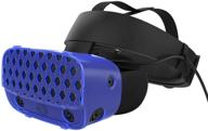 ultimate protection for oculus rift s: amvr vr 🔵 headset protective shell in durable blue - prevent collisions & scratches logo