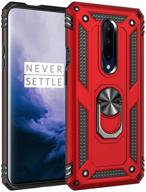 korecase oneplus 7 pro case military protection with built-in 360 rotation kickstand support car magnetic holder for oneplus 7 pro 6 logo