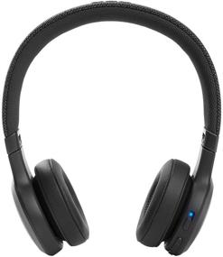 img 3 attached to JBL Live 460NC: Черные беспроводные наушники со шумоподавлением на уши - долгий срок службы батареи, управление голосовым помощником