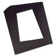 pacon 726877 frame pre cut black logo