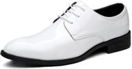 zzhap pointed toe tuxedo casual loafer shoes for men - perfect for slip-ons and loafers logo