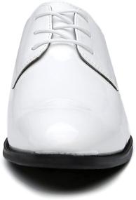 img 2 attached to Zzhap Pointed Toe Tuxedo Casual Loafer Shoes for Men - Perfect for Slip-Ons and Loafers