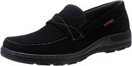 👞 elanroman superior moccasin loafers: stylish leather men's shoes & slip-ons logo