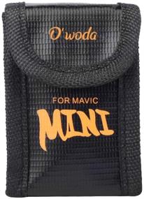 img 2 attached to Enhanced Safety with O'woda Mavic Mini 2 Lipo Battery Safe Bag - Fireproof & Explosion-Proof Charger Protector (Pack of 3)